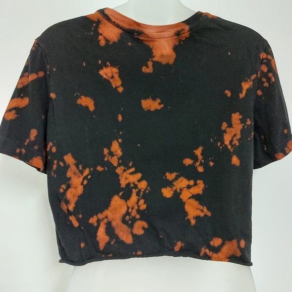Free Add-on George Crop Top in Rust & Black, Size S - Picture 3 of 9